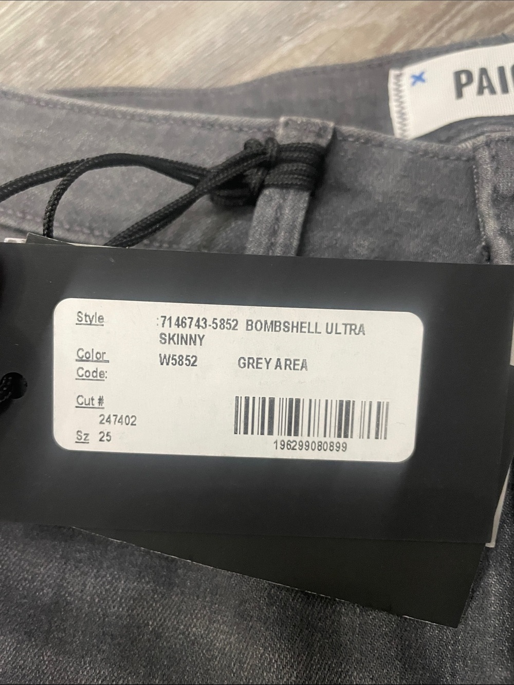 PAIGE Bombshell High Rise Ultra Skinny Jeans - Picture 3 of 5